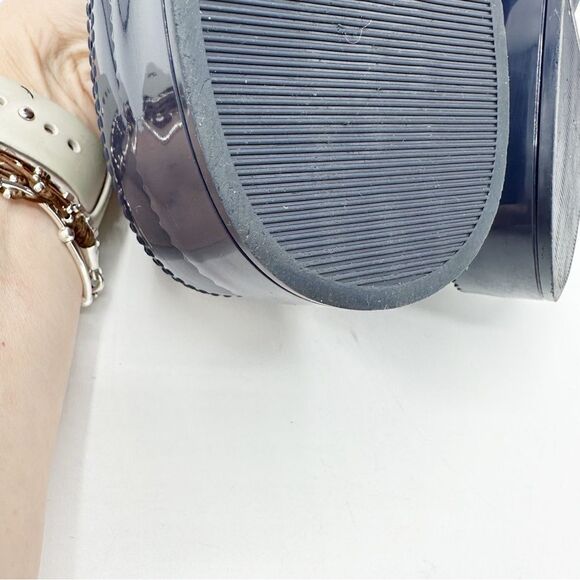 MELISSA‎ BROGUE SPECIAL WOMENS JELLY OXFORDS Red Blue Sz 7 PVC - Picture 10 of 13